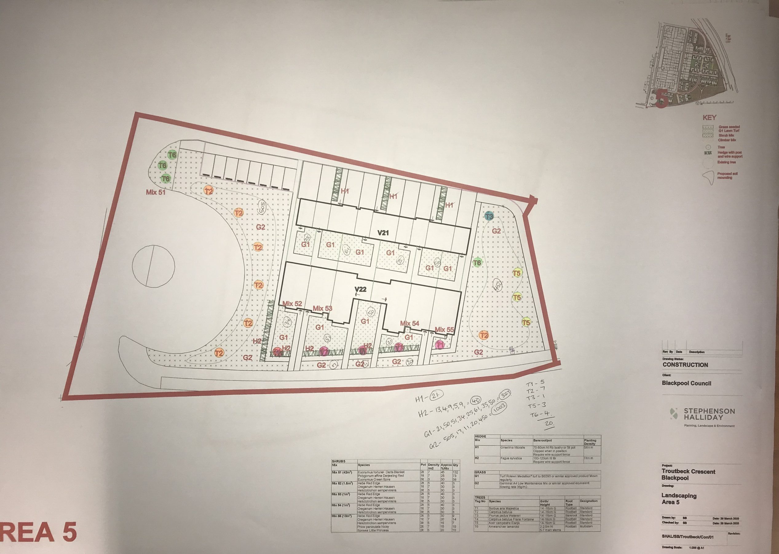 Example of a Planting Plan